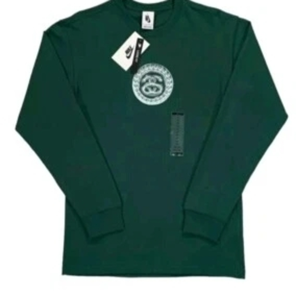 Nike Dark Green Long Sleeve Shirt